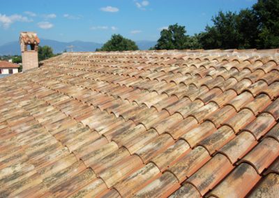 Mönch Nonnen Ziegel - Toscana - Rustico - Dacheindeckung