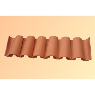 Mönch Nonnenziegel Teja Curva - Rojo-30 cm lang