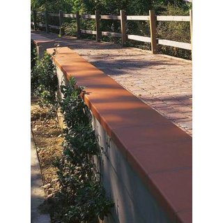 Mauerabdeckung Chaperon Muro - Rouge - 12,5 cm Breit