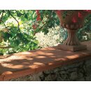Mauerabdeckung Chaperon Florentina - 22,5 cm Breit - Rouge
