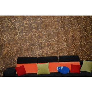 Holzfliesen - Kokosnuss - Cocomosaic Classic - Natural Grain