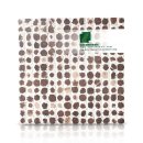 Holzfliesen - Kokosnuss - Cocomosaic Classic - White Polkadot