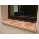 Ton-Fensterbänke Appui Occitan - Flamme Languedoc - 300 x 150 x 18 x 30 mm