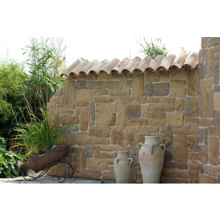 M�nch Nonnen Ziegel Toscana - Rustico - 45 cm lang