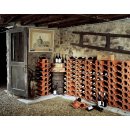 Ton-Weinlagersteine Curvo - Für 3 - 4 Weinflaschen