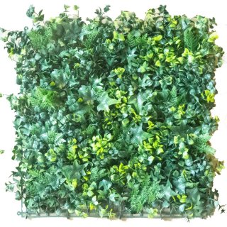 Kunstpflanzen-Matte - Garden Mix - 50x50 cm