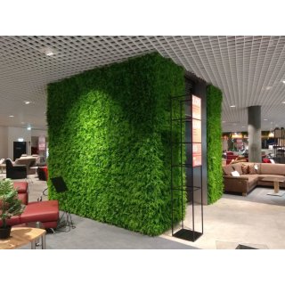 Kunstpflanzen-Matte - Farne / Juniperus - 50x50 cm