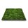 Moosbilld Polstermoos Waldgrün - Alurahmen Eckig 40 x 120 cm-Schwarz Lackiert
