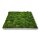 Moosbilld Polstermoos Waldgrün - Alurahmen Eckig 80 x 120 cm-Alu Gebürstet