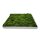 Moosbilld Polstermoos Waldgrün - Alurahmen Eckig 80 x 120 cm-Weiß Lackiert